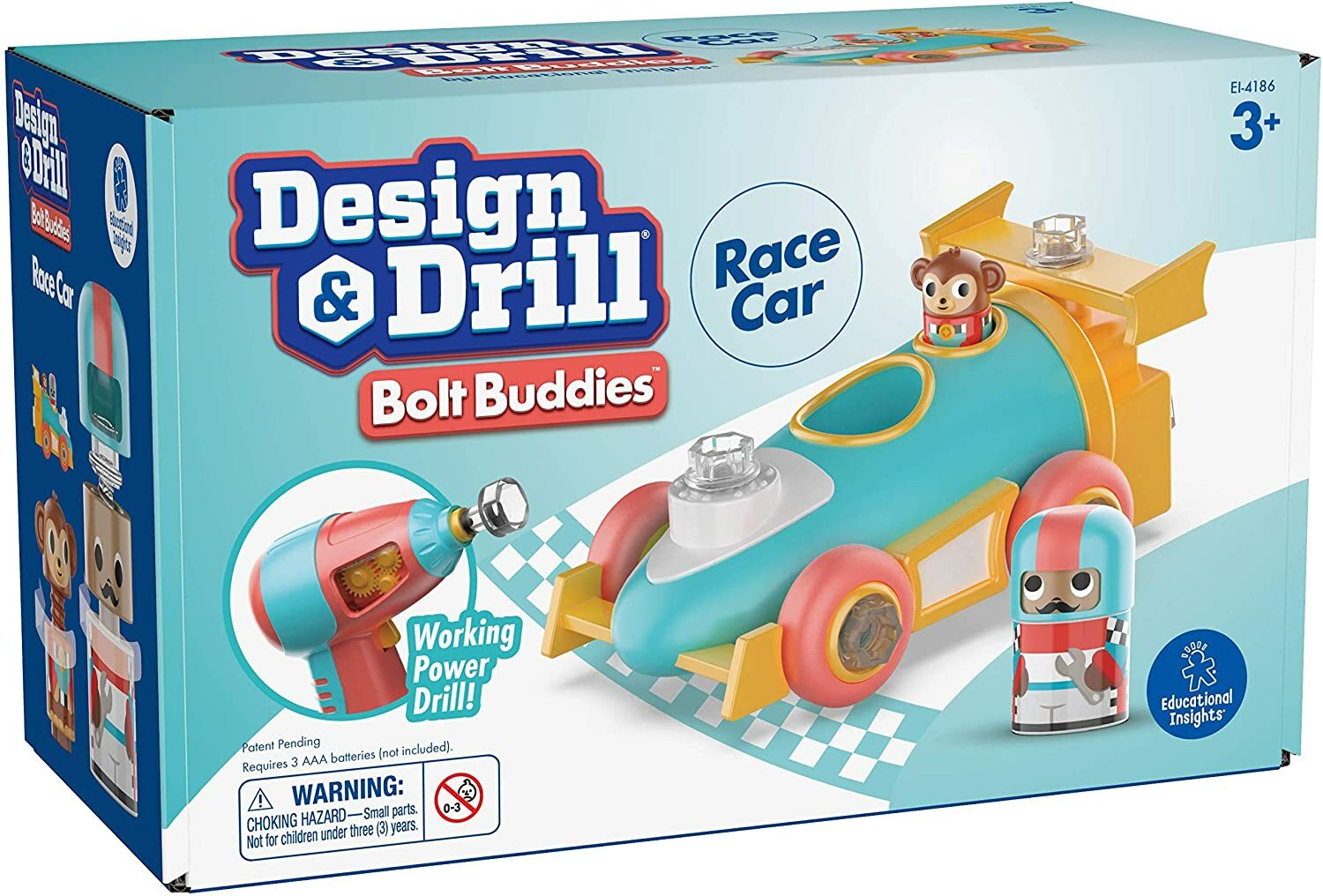 Design and Drill Bolt Buddies Race Car