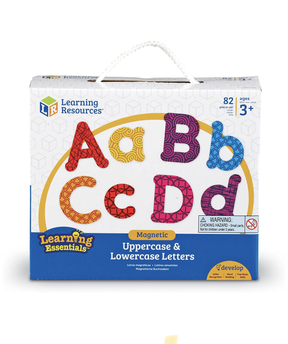 UpperCase and LowerCase Letters (Magnetic)