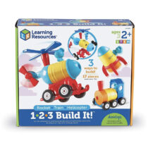 123 build it! Rocket, Train, Helicopter