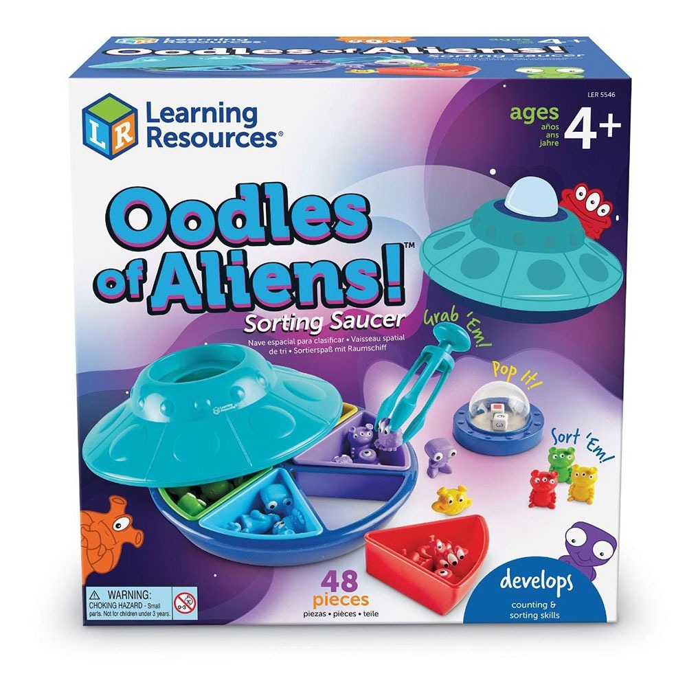 Oodles of Aliens Sorting Saucers – Growing Minds